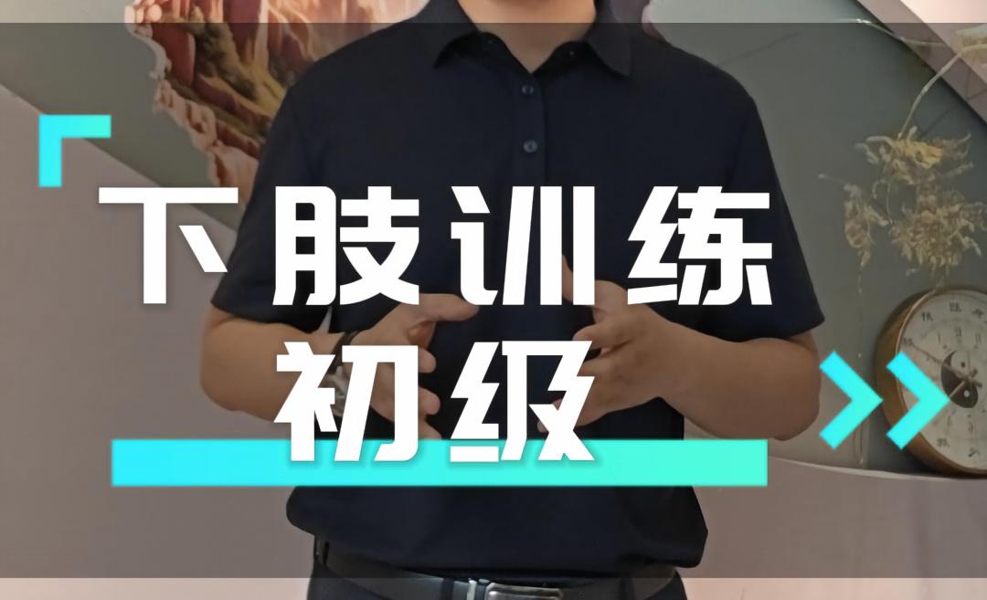 初级下肢训练